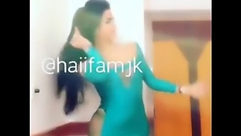 Arabian Transsexual Beauty Hiffa In Action