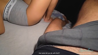 Stepdaughter Sneaks Into Bed With Stepdad For A Night Of Intimacy