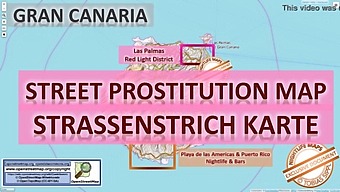 Explore The Erotic Offerings Of Las Palmas, Gran Canaria With This Adult Map